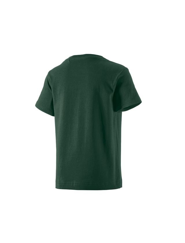 Temi: e.s. t-shirt cotton stretch, bambino + verde 1
