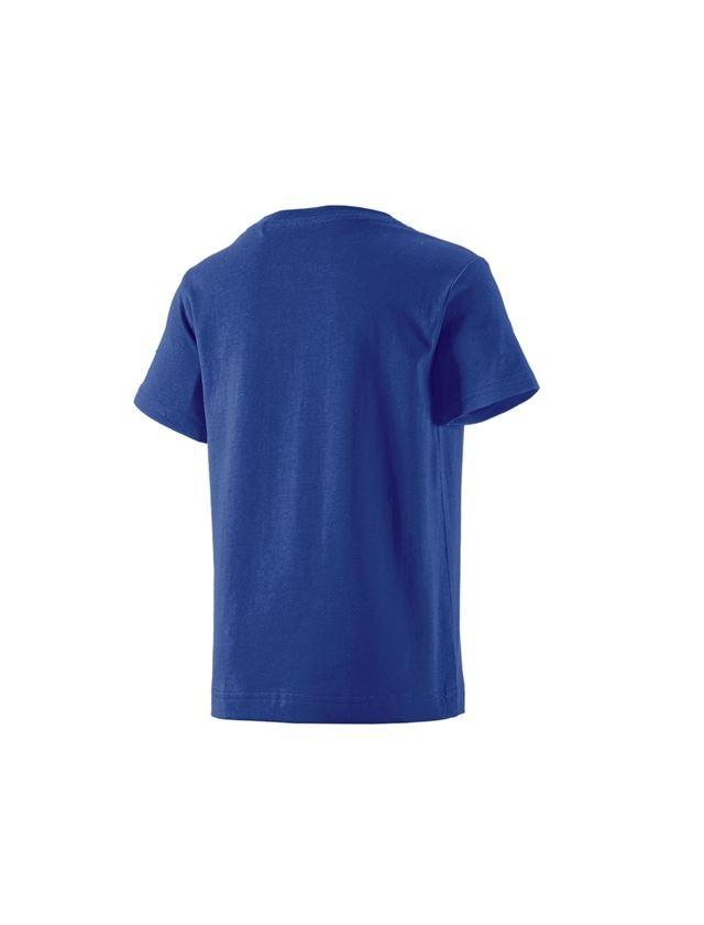 Temi: e.s. t-shirt cotton stretch, bambino + blu reale 1