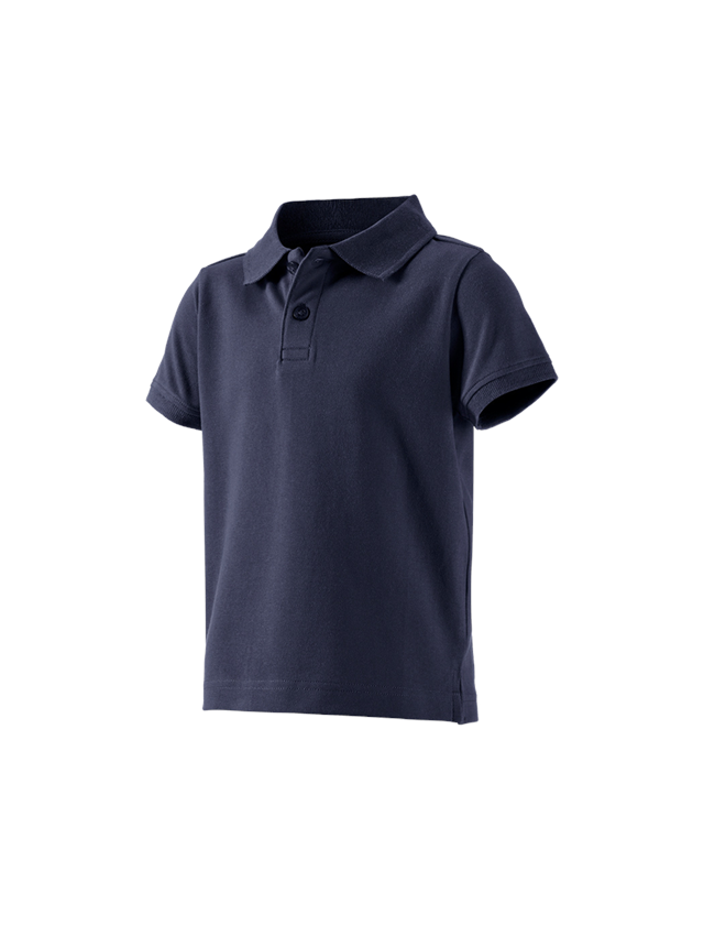 Maglie | Pullover | T-Shirt: e.s. polo cotton stretch, bambino + blu scuro