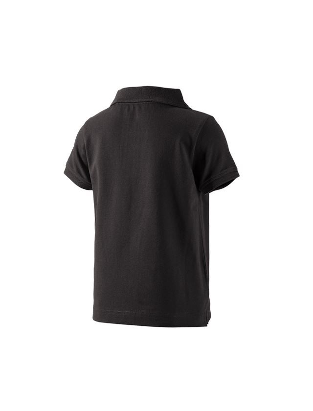 Maglie | Pullover | T-Shirt: e.s. polo cotton stretch, bambino + nero 1