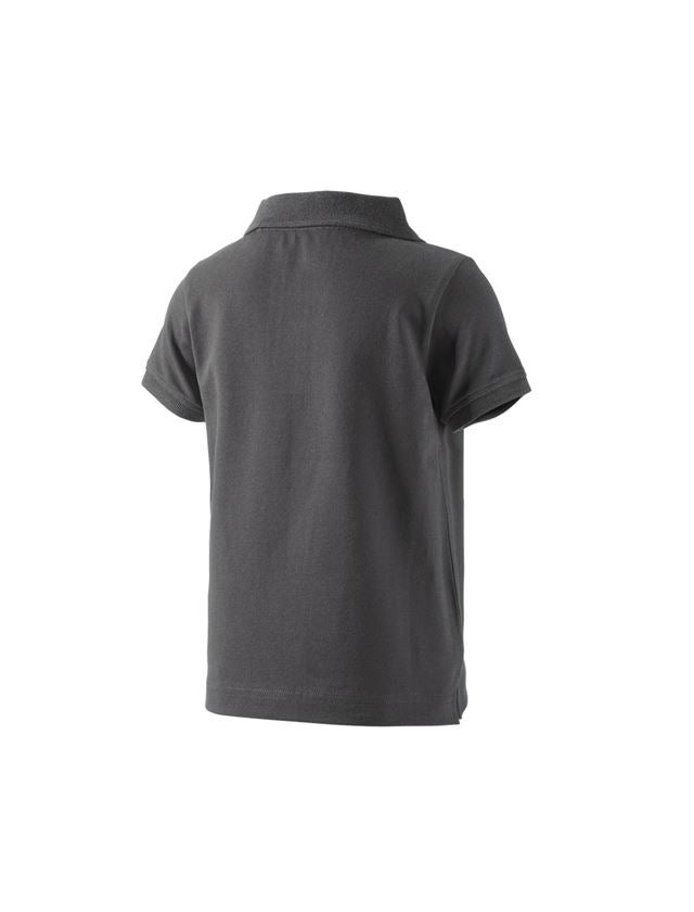 Maglie | Pullover | T-Shirt: e.s. polo cotton stretch, bambino + antracite  1