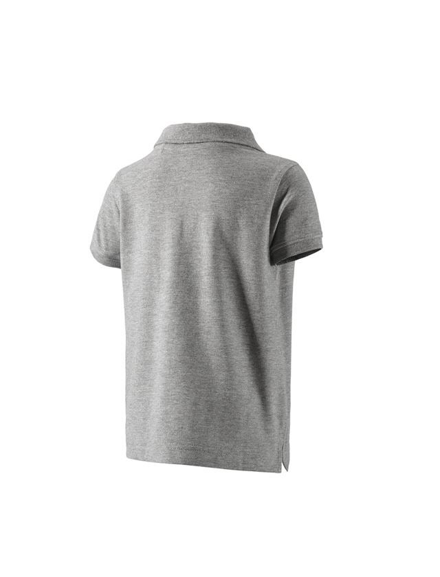Maglie | Pullover | T-Shirt: e.s. polo cotton stretch, bambino + grigio sfumato 1