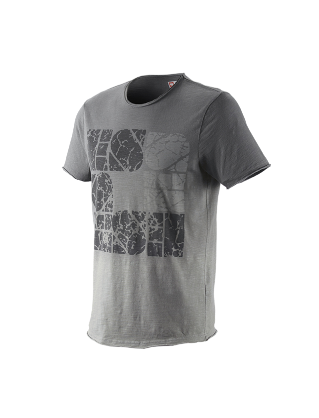 Maglie | Pullover | Camicie: e.s. t-shirt denim workwear + granito vintage