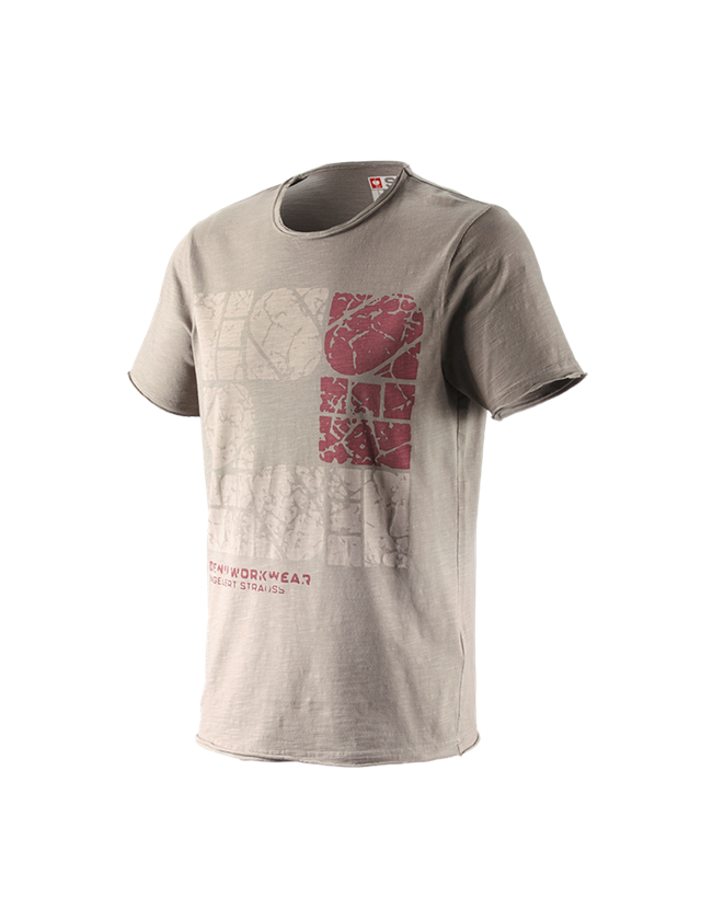 Temi: e.s. t-shirt denim workwear + tortora vintage