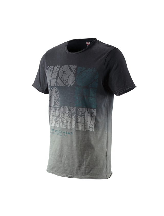 Temi: e.s. t-shirt denim workwear + nero ossido vintage