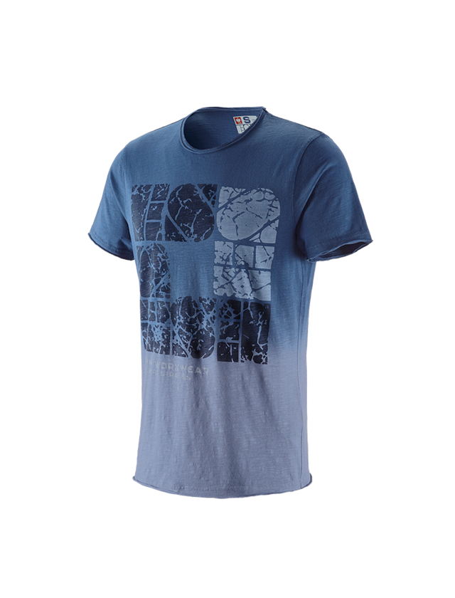 Temi: e.s. t-shirt denim workwear + blu antico vintage