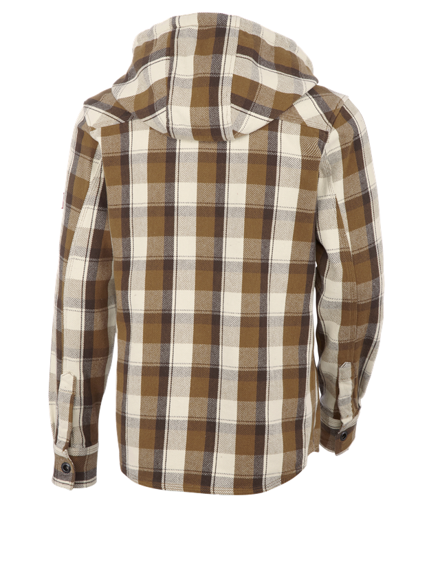 Maglie | Pullover | Camicie: Camicia con cappuccio e.s.roughtough + corteccia/noce/naturale 3