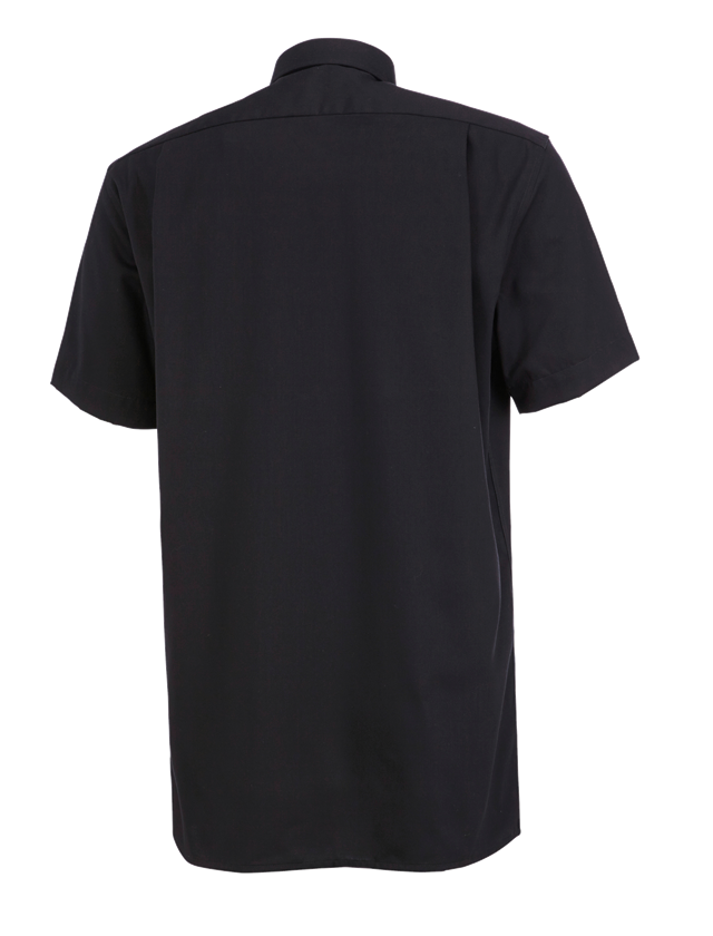 Maglie | Pullover | Camicie: Camicia Business e.s.comfort, a manica corta + nero 1
