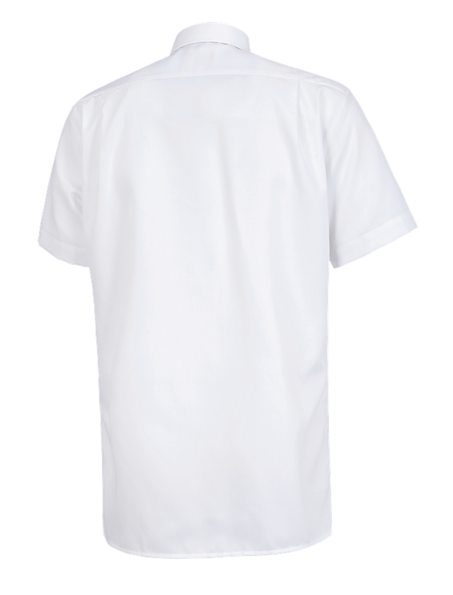 Maglie | Pullover | Camicie: Camicia Business e.s.comfort, a manica corta + bianco 1
