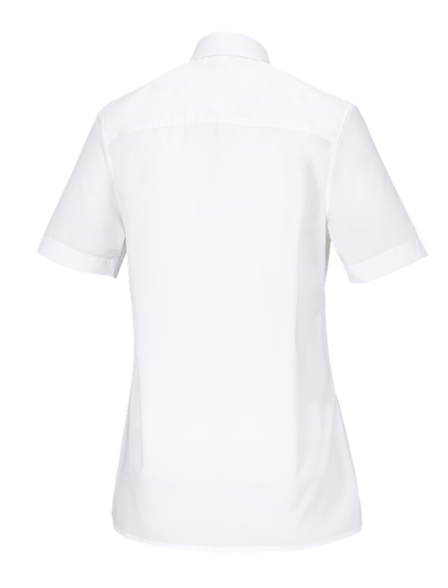 Maglie | Pullover | Bluse: e.s. blusa da servizio, a manica corta + bianco 1