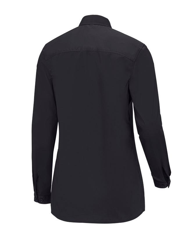 Maglie | Pullover | Bluse: e.s. blusa da servizio, a manica lunga + nero 1
