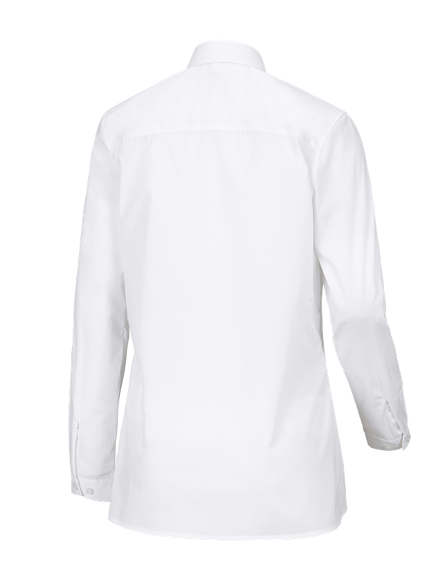 Maglie | Pullover | Bluse: e.s. blusa da servizio, a manica lunga + bianco 1