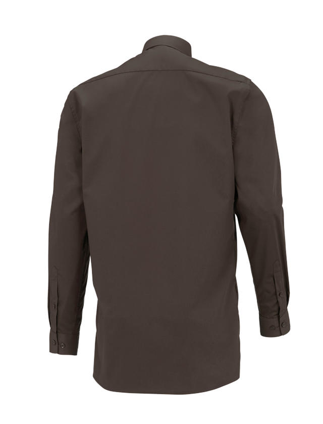 Maglie | Pullover | Camicie: e.s. camicia da servizio, a manica lunga + castagna 1