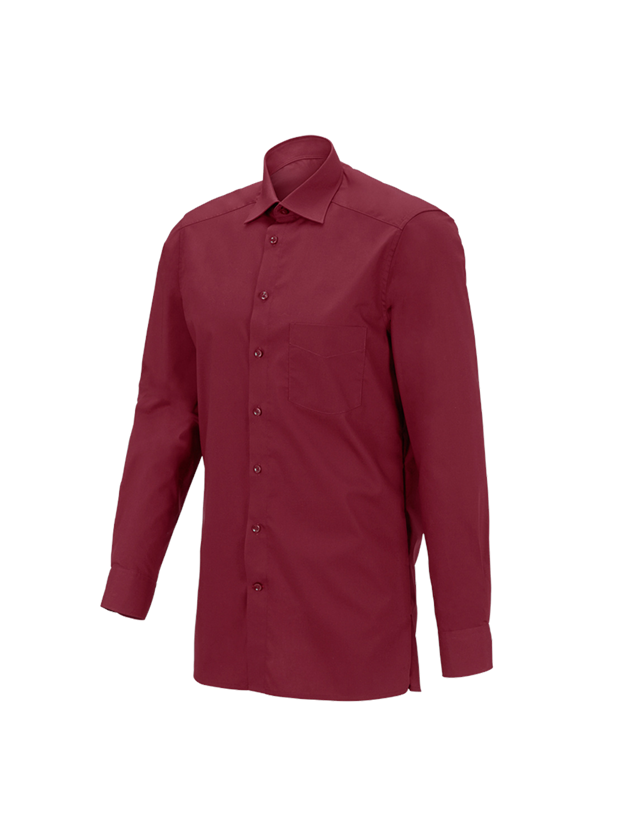 Maglie | Pullover | Camicie: e.s. camicia da servizio, a manica lunga + rubino