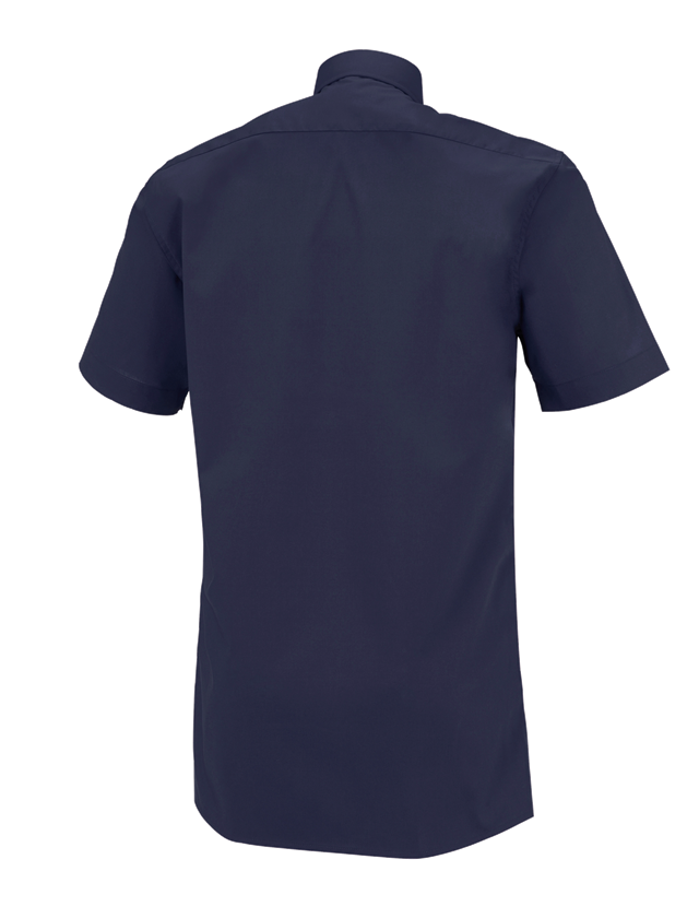Maglie | Pullover | Camicie: e.s. camicia da servizio, a manica corta + blu scuro 1