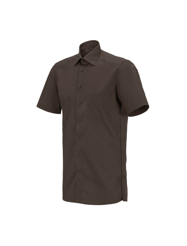 Maglie | Pullover | Camicie: e.s. camicia da servizio, a manica corta + castagna