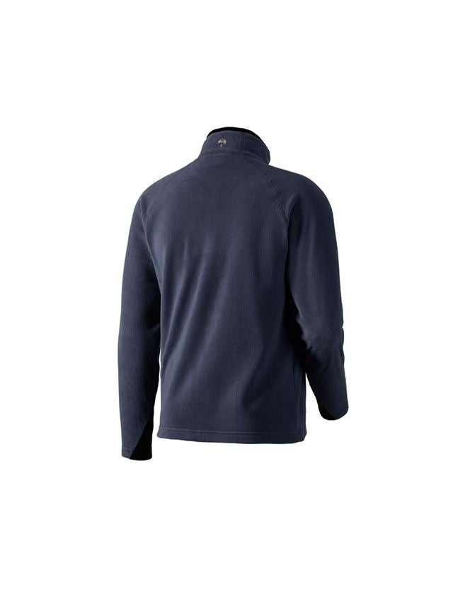 Maglie | Pullover | Camicie: Troyer in micropile dryplexx® micro + blu scuro 3