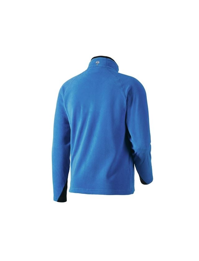 Maglie | Pullover | Camicie: Troyer in micropile dryplexx® micro + blu genziana 1