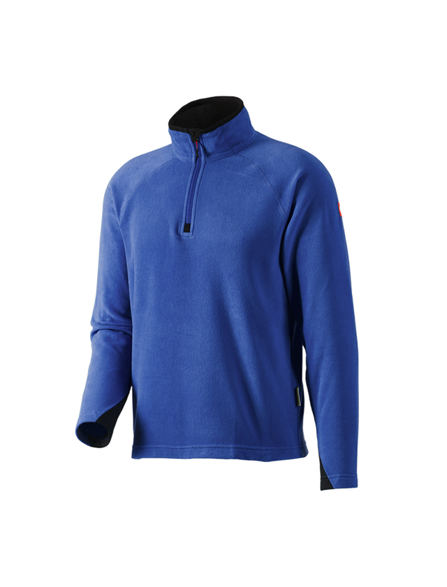 Maglie | Pullover | Camicie: Troyer in micropile dryplexx® micro + blu reale