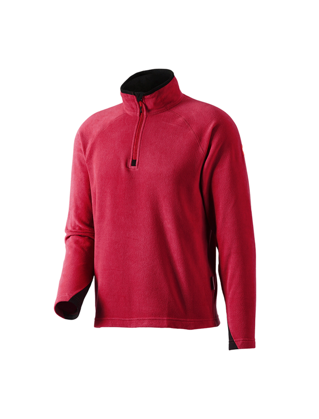 Maglie | Pullover | Camicie: Troyer in micropile dryplexx® micro + rosso 2