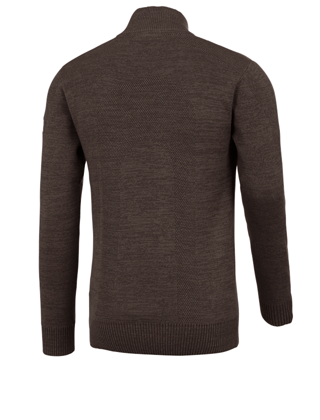 Maglie | Pullover | Camicie: e.s. troyer in maglia + corteccia melange 1