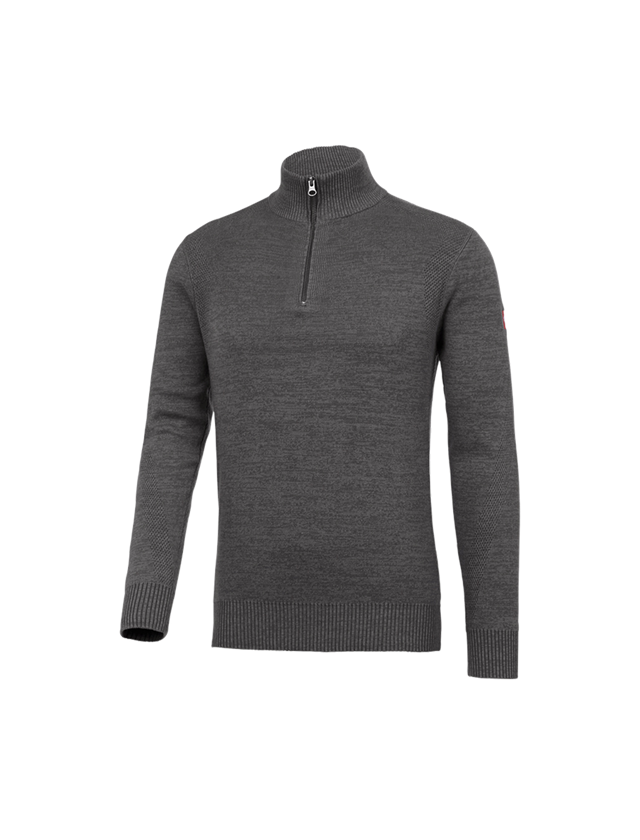 Maglie | Pullover | Camicie: e.s. troyer in maglia + titanio melange 1