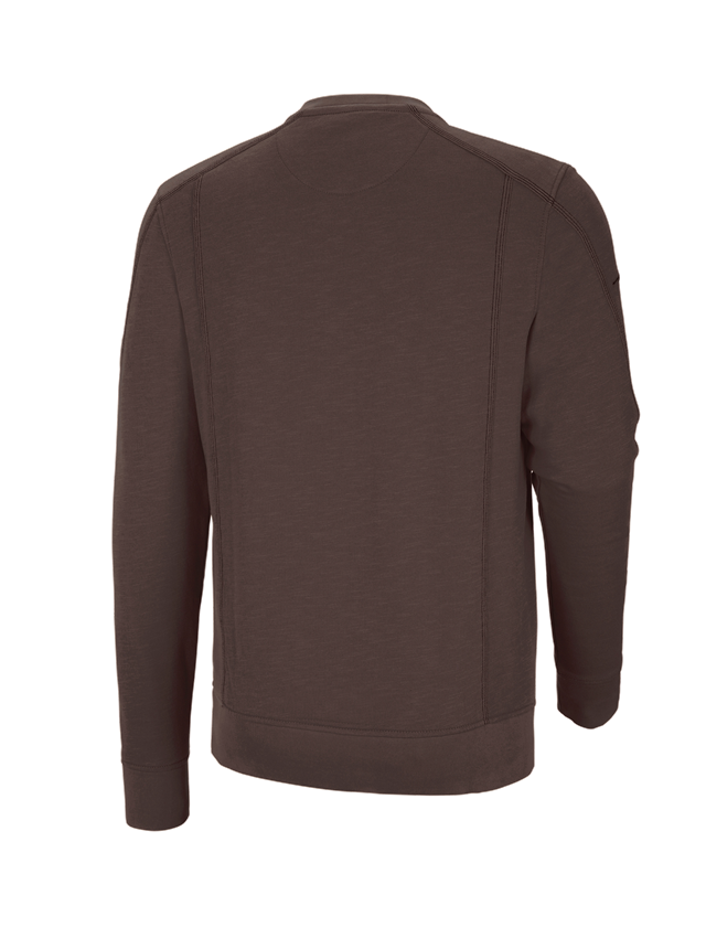 Maglie | Pullover | Camicie: Felpa cotton slub e.s.roughtough + corteccia 3
