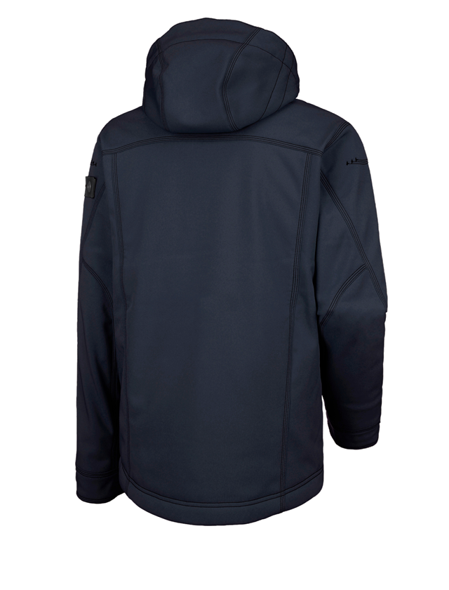 Giacche: Giacca Softshell invernale e.s.roughtough + blu notte 3