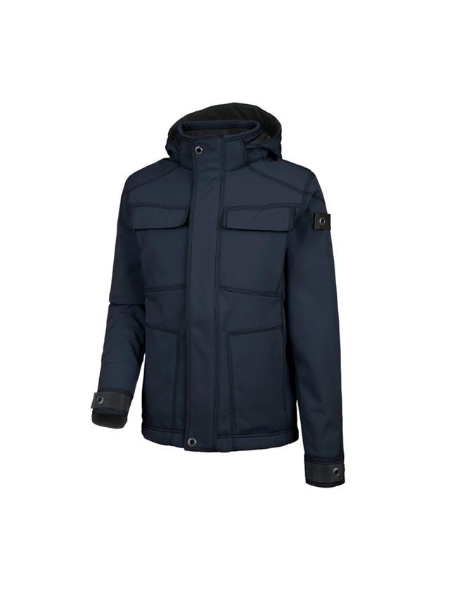 Giacche: Giacca Softshell invernale e.s.roughtough + blu notte 2