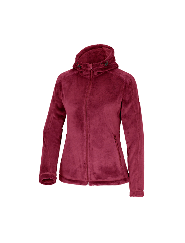 Temi: e.s. giacca con zip Highloft, donna + rubino