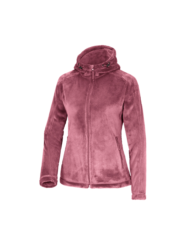 Temi: e.s. giacca con zip Highloft, donna + rosa antico
