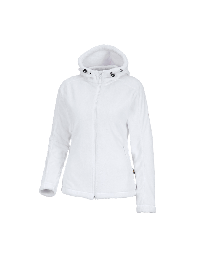 Giacche da lavoro: e.s. giacca con zip Highloft, donna + bianco 2