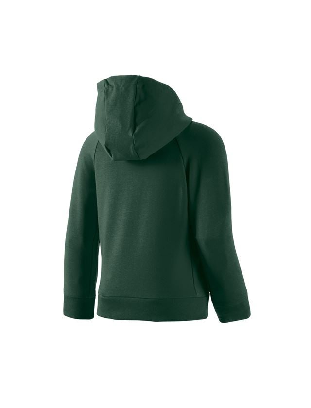 Maglie | Pullover | T-Shirt: e.s. felpa aperta c.cappuc. cotton stretch,bambino + verde 3