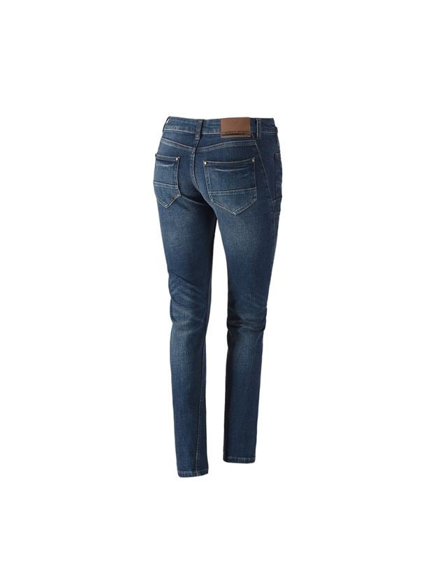 Hosen: e.s. 7-Pocket-Jeans, Damen + stonewashed 3