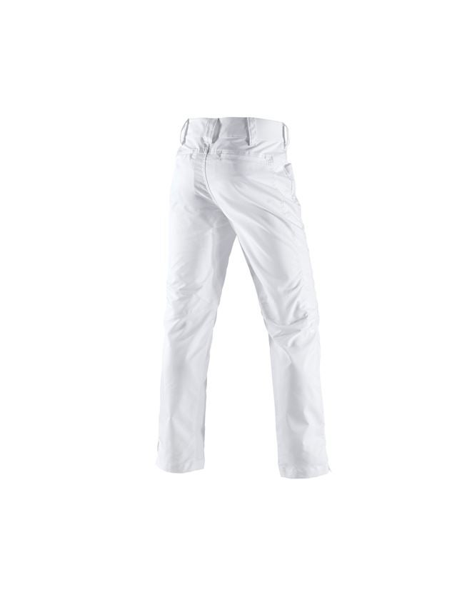 Pantaloni: e.s. pantaloni da lavoro base, uomo + bianco 1