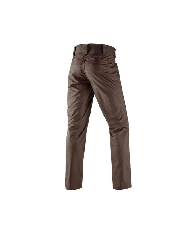 Pantaloni: e.s. pantaloni da lavoro base, uomo + castagna 1