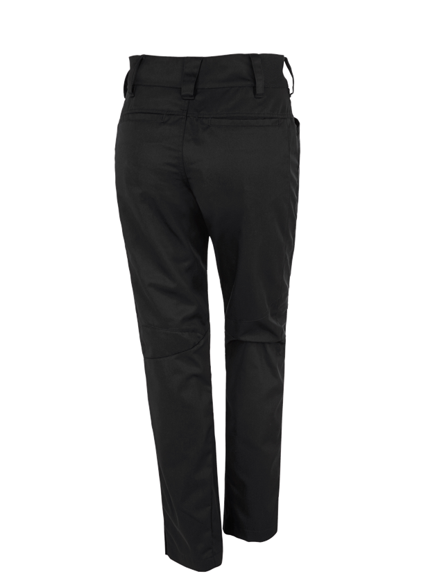 Pantaloni da lavoro: e.s. pantaloni da lavoro base, donna + nero 1