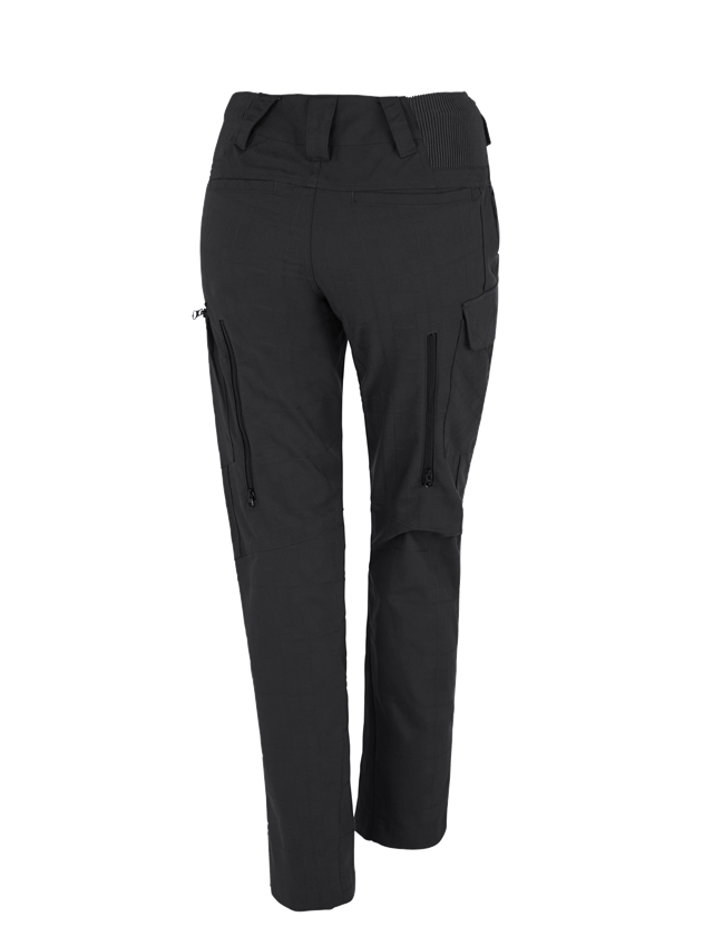 Temi: e.s. pantaloni da lavoro pocket, donna + nero 1