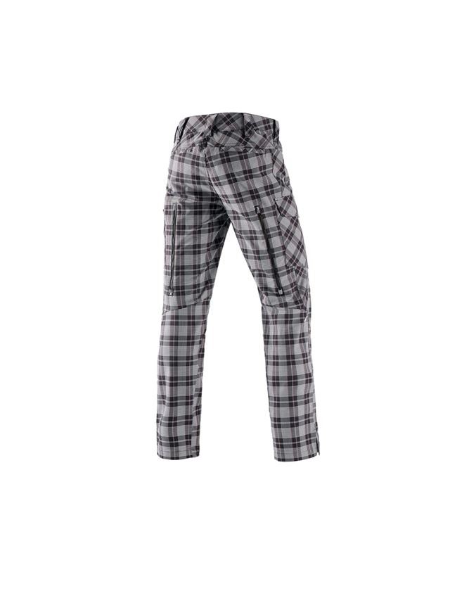 Pantaloni: e.s. pantaloni da lavoro pocket, uomo + nero/bianco/rosso 1