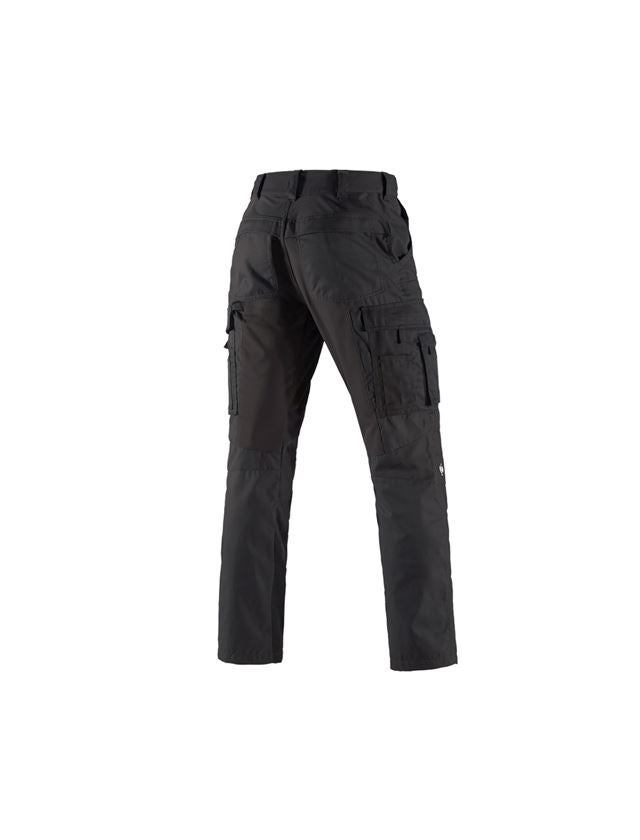 Pantaloni: Pantaloni cargo e.s. comfort + nero 3