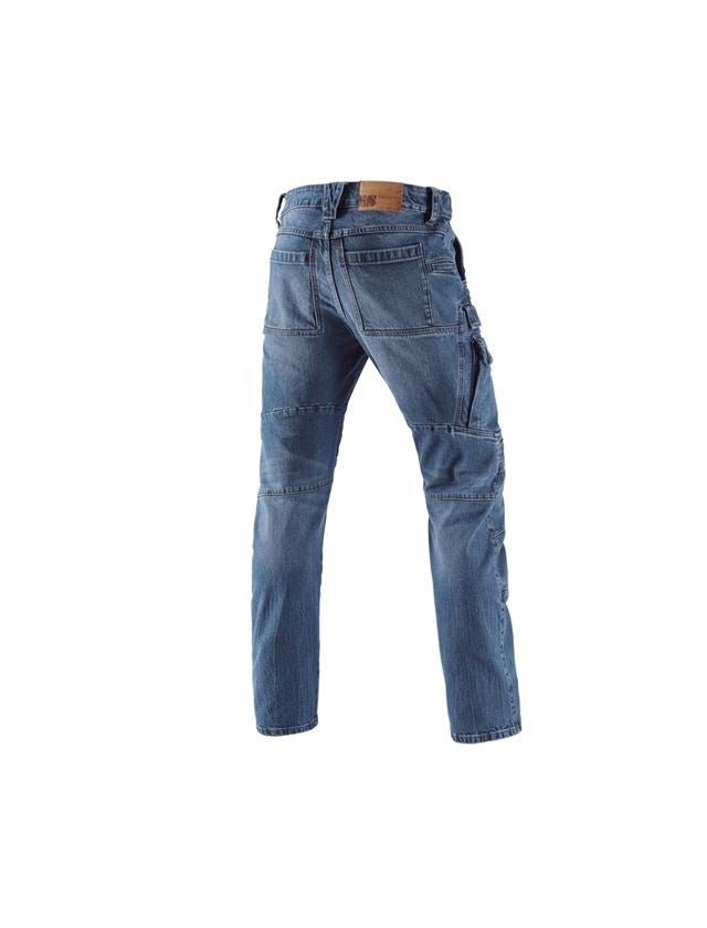 Installatori / Idraulici: e.s. Cargo Worker-Jeans POWERdenim + stonewashed 5