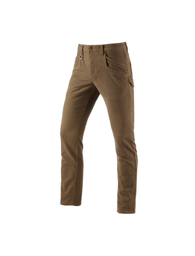 Pantaloni: Pantaloni multipocket e.s.vintage + seppia 2