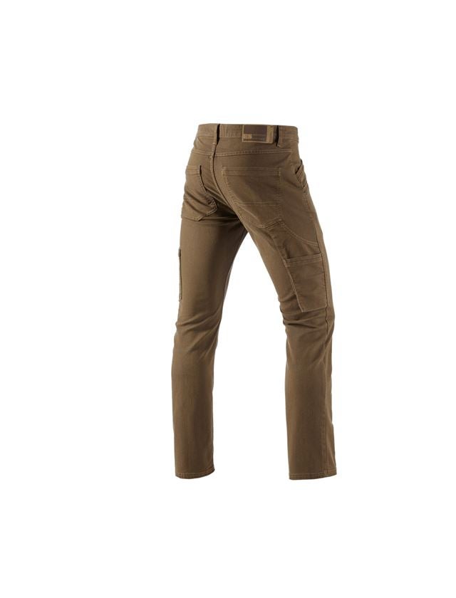 Pantaloni: Pantaloni multipocket e.s.vintage + seppia 3