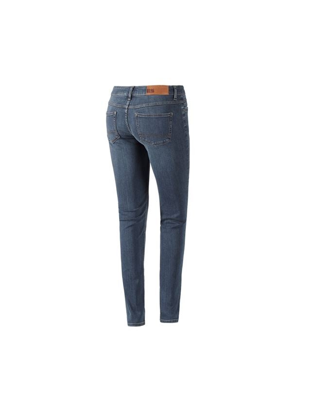 Pantaloni da lavoro: e.s. 5-Pocket-Stretch-Jeans, donna + mediumwashed 5