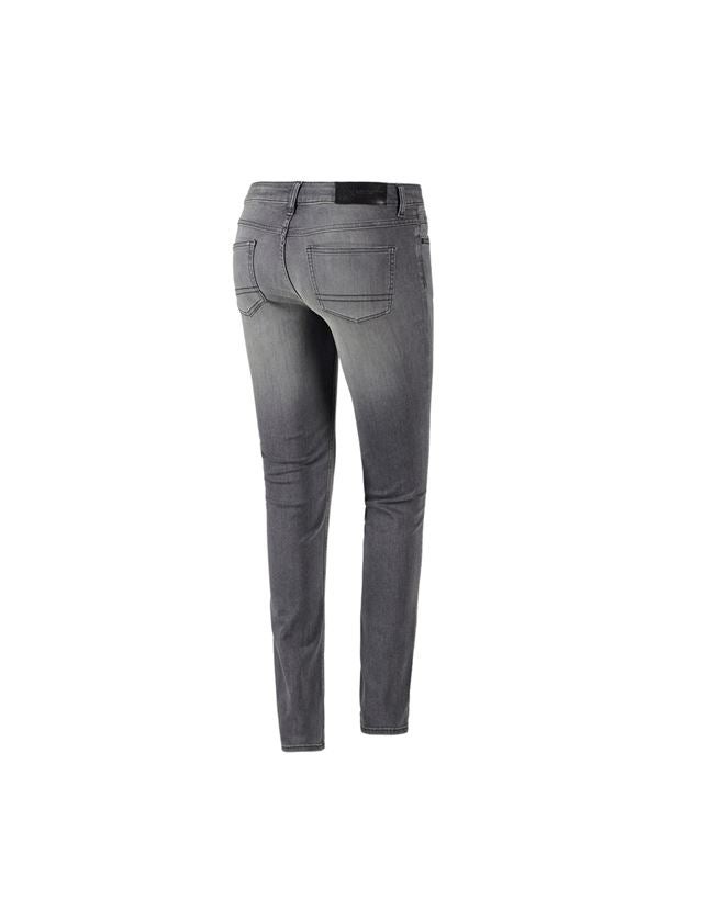 Pantaloni da lavoro: e.s. 5-Pocket-Stretch-Jeans, donna + graphitewashed 3