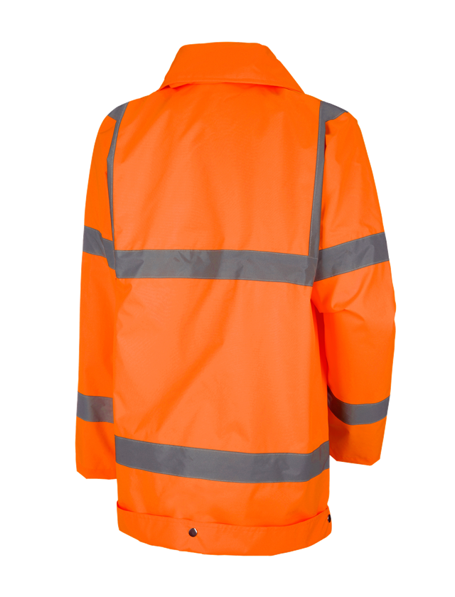 Temi: STONEKIT giacca antipioggia segnaletica + arancio fluo 1