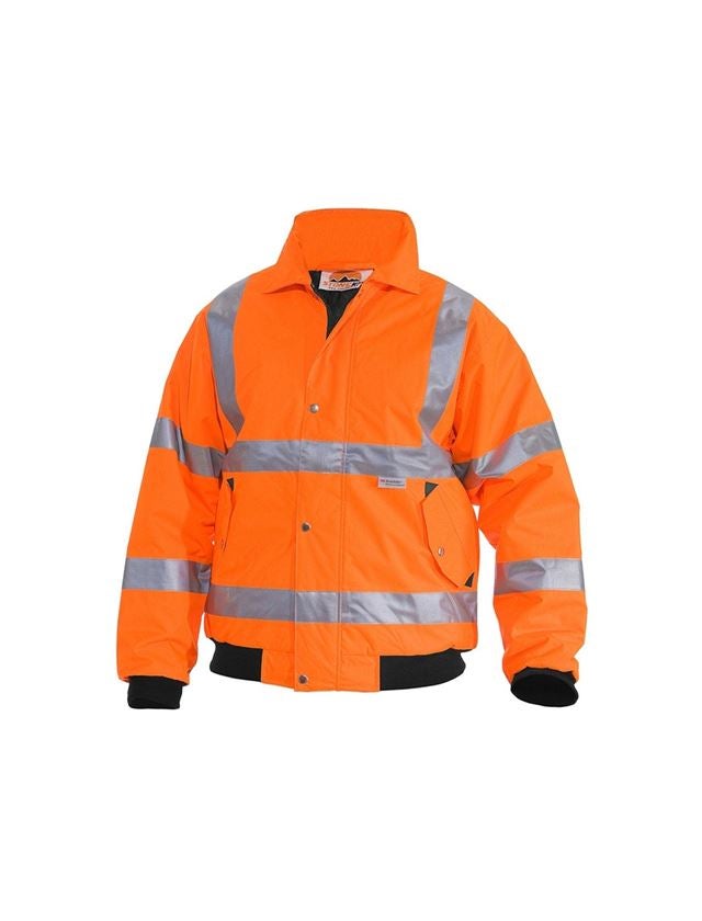 Giacche: STONEKIT giacca da pilota segnaletica + arancio fluo