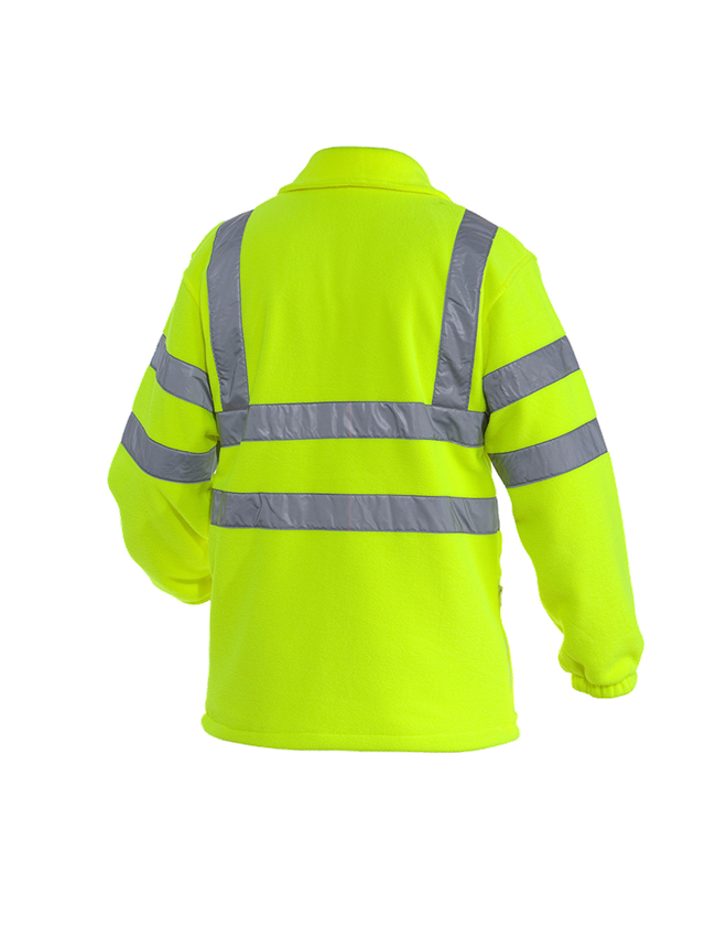 Giacche: STONEKIT giacca segnaletica in pile + giallo fluo 1