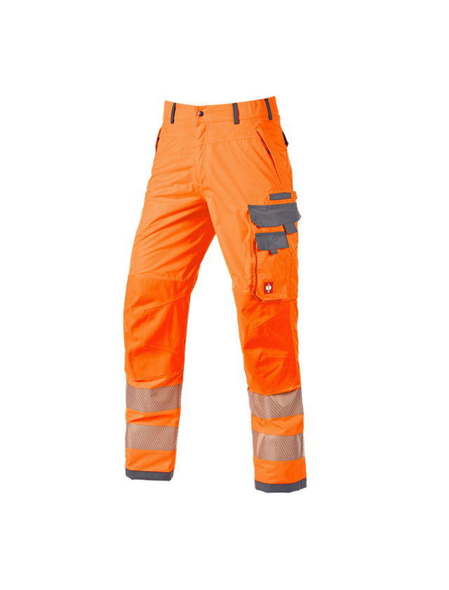 Pantaloni: Pantaloni funzionali segnaletici e.s.prestige + arancio fluo/grigio 1