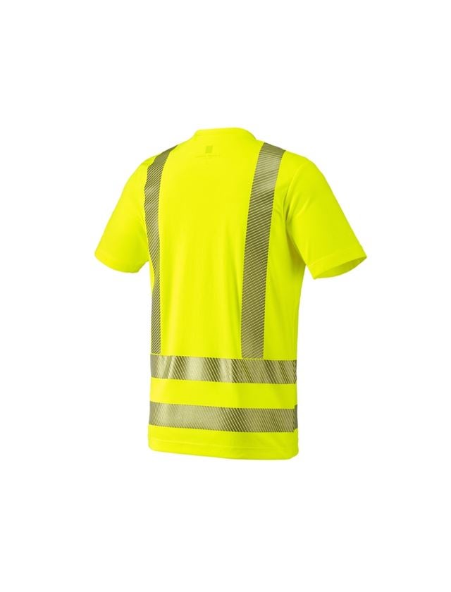 Temi: e.s. t-shirt funzionale segnaletica + giallo fluo 1